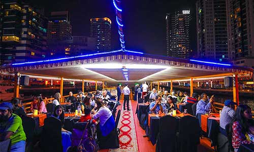 Dhow Cruise Dinner in Dubai Creek