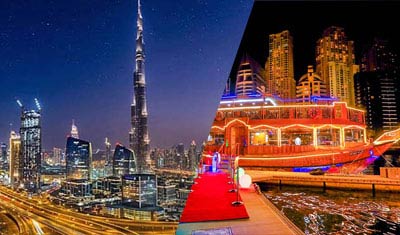 Dhow Cruise - Dubai City Tour