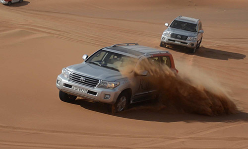 dune-bashing