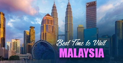 Kuala Lumpur skyline with Petronas Towers and KL Tower